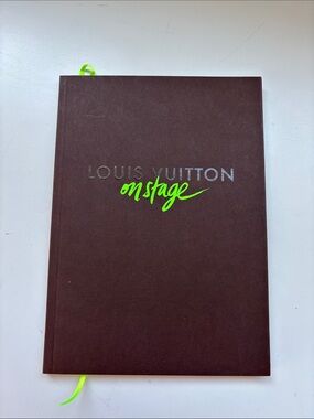 Louis Vuitton "On Stage" catalog or lookbook from 2012. ~ rare  collectible.